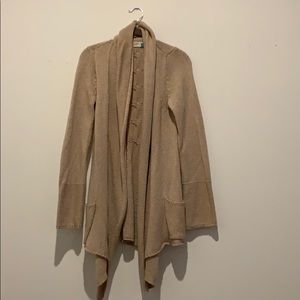 Anthropologie Long Wool Cardigan by Sparrow